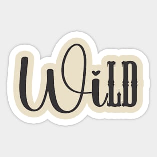 Wild Sticker